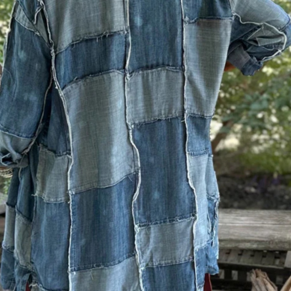 Jaded Gypsy Patchwork Denim Jacket - Picture 2 of 7